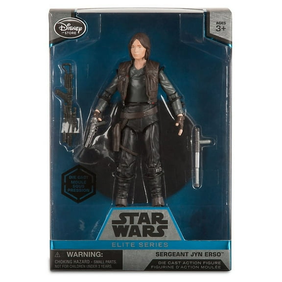 Disney Parks Star Wars Elite Series Die Cast Sergeant Jyn Erso Action Figure