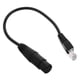 thumbnail image 1 of Cable adaptador RJ45 macho a XLR hembra de 3 pines para sistemas de audio, cable de transmisión de red DMX512, cable de fácil conexión para equipos de sonido, 1 of 7
