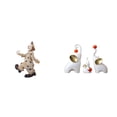 thumbnail image 1 of Colección de figuras de y . Estatuas únicas de animales. Adorno de escritorio. Centro de mesa. Decoración para vitrina o comedor. Regal, 1 of 8