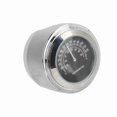 thumbnail image 4 of Motorcycle Handlebar Thermometer Clock Accessory Black Universal Fit Temperature Gauge for Motorbikes, 4 of 5