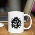 thumbnail image 7 of Gift Design Personalized Designed Name Keep Calm and Let Dimitri Handle It Gifts Birthday Anniversary Graduation for Boy, Men, Dad, Father 11 Oz White Ceramic Coffee Mug 737741, 7 of 7