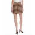thumbnail image 2 of Walter Baker womens  Reba Wool-Blend Skirt, 10, Tan, 2 of 3