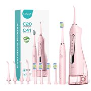 Coslusmyj COSLUS Water flosser & Electric Toothbrush Combo,2-in-1 Oral Clean Kit for… — $35.96 (45% off)