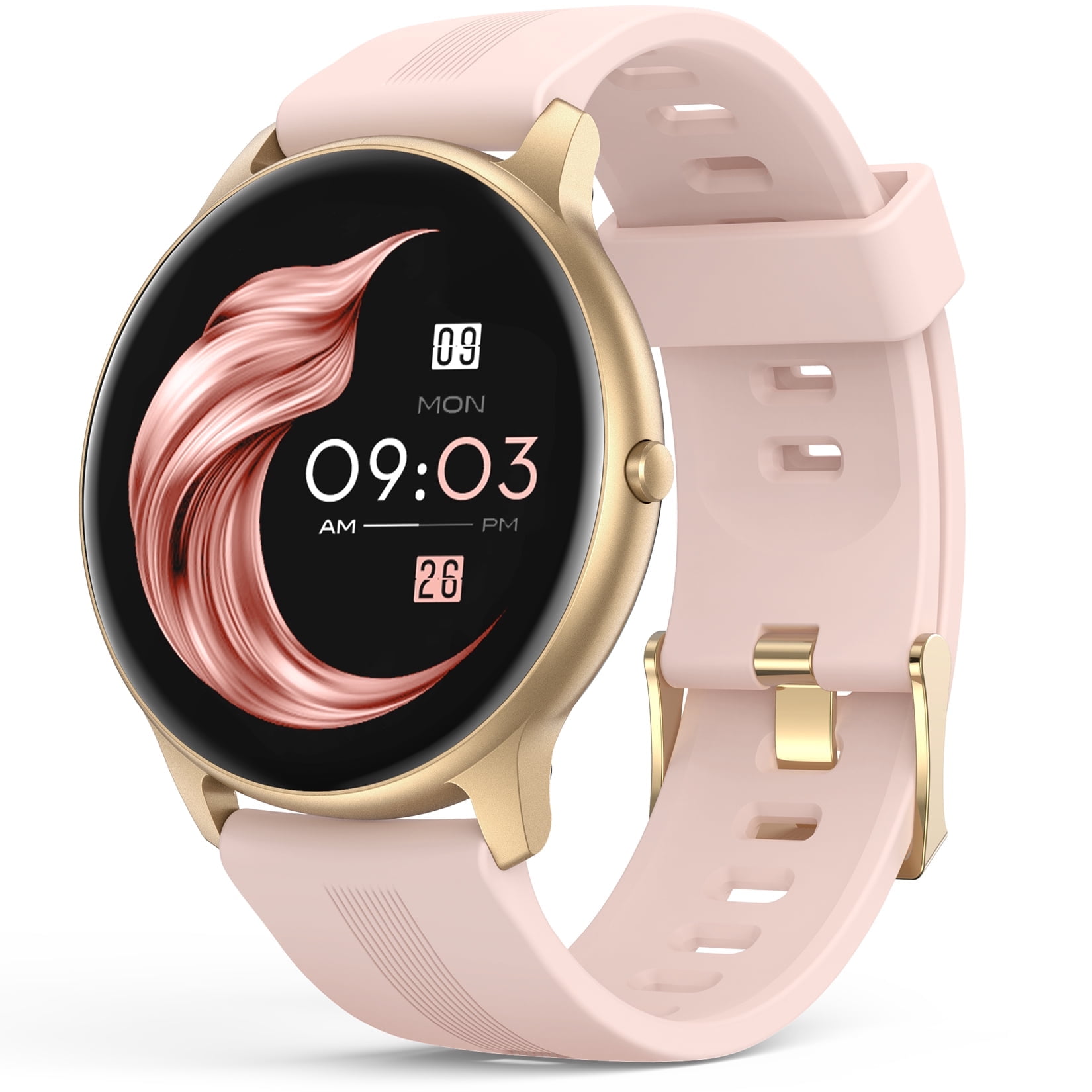 Android smart watch rose gold sale