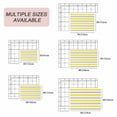 thumbnail image 6 of Yellow Grey Outdoor Rug 4x6 Ft, Non Slip Washable Area Rug, Farmhouse Watercolor Modern Geometric Patio Rugs Carpet Runner, Large Floor Mat for Indoor/Outdoor Deck Porch Camping, 6 of 8