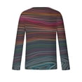 thumbnail image 4 of Blusas y camisas de manga larga con cuello redondo Nueva camiseta deportiva casual de manga larga para hombre Blusas y camisas de manga larga con cuello redondo Blusa para hombre, 4 of 5