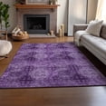 thumbnail image 6 of Addison Rugs Mayfield Washable Transitional Organic Eggplant Rectangle Rug, 10' x 14', 6 of 6