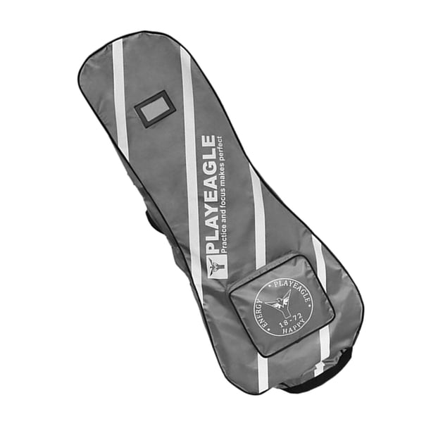 Bolsa de golf con cremallera para golf, impermeable, equipo de protección, capucha para lluvia. gris
