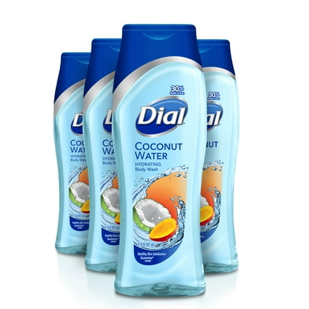 - Dial Body Wash, Coconut Water & Mango, 21 Ounce (Pack of 4)