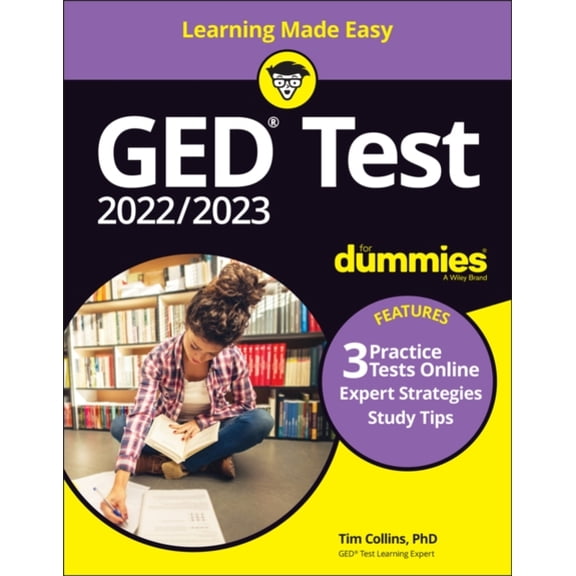 Pre-Owned GED Test 2022 / 2023 for Dummies with Online Practice (Paperback)