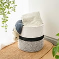 thumbnail image 5 of SXcggal Rope Woven Flower Decorative Indoor Flower Pot Style Small Storage Grocery Storage Practical Basic Flower Pots For Garden, 5 of 5
