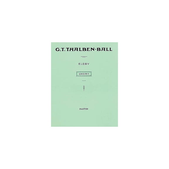 Novello Elegy for Organ Music Sales America Series Softcover