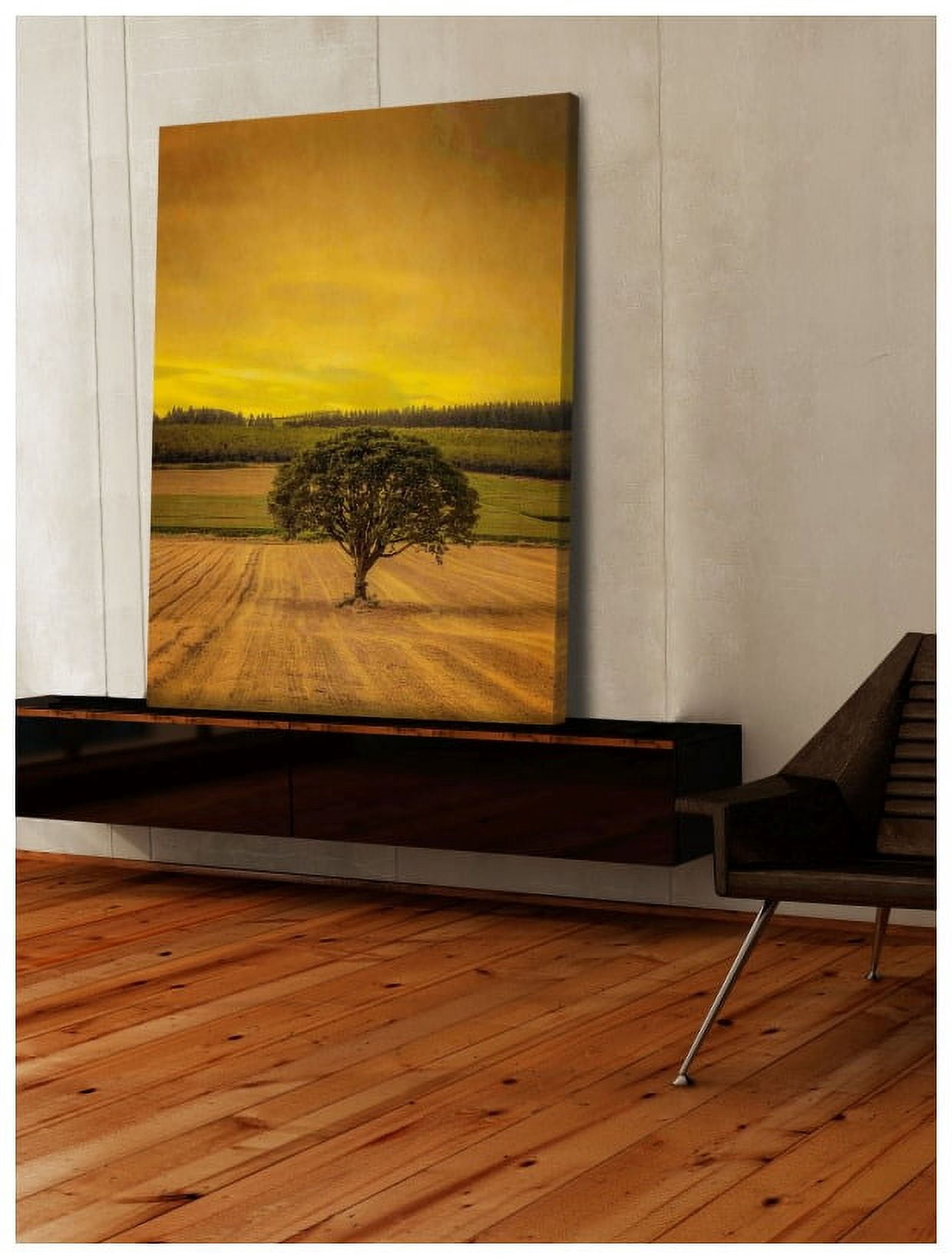 Marmont Hill "Lone Tree at Sunset" Painting Print on Canvas