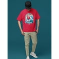 thumbnail image 2 of ICEE Surfing Wave Vibes - Cool Graphic Design Men's T-shirt, 2 of 4