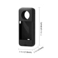 thumbnail image 4 of Funda de silicona portátil Inteprter para Insta 360 X3 Negro, 4 of 6