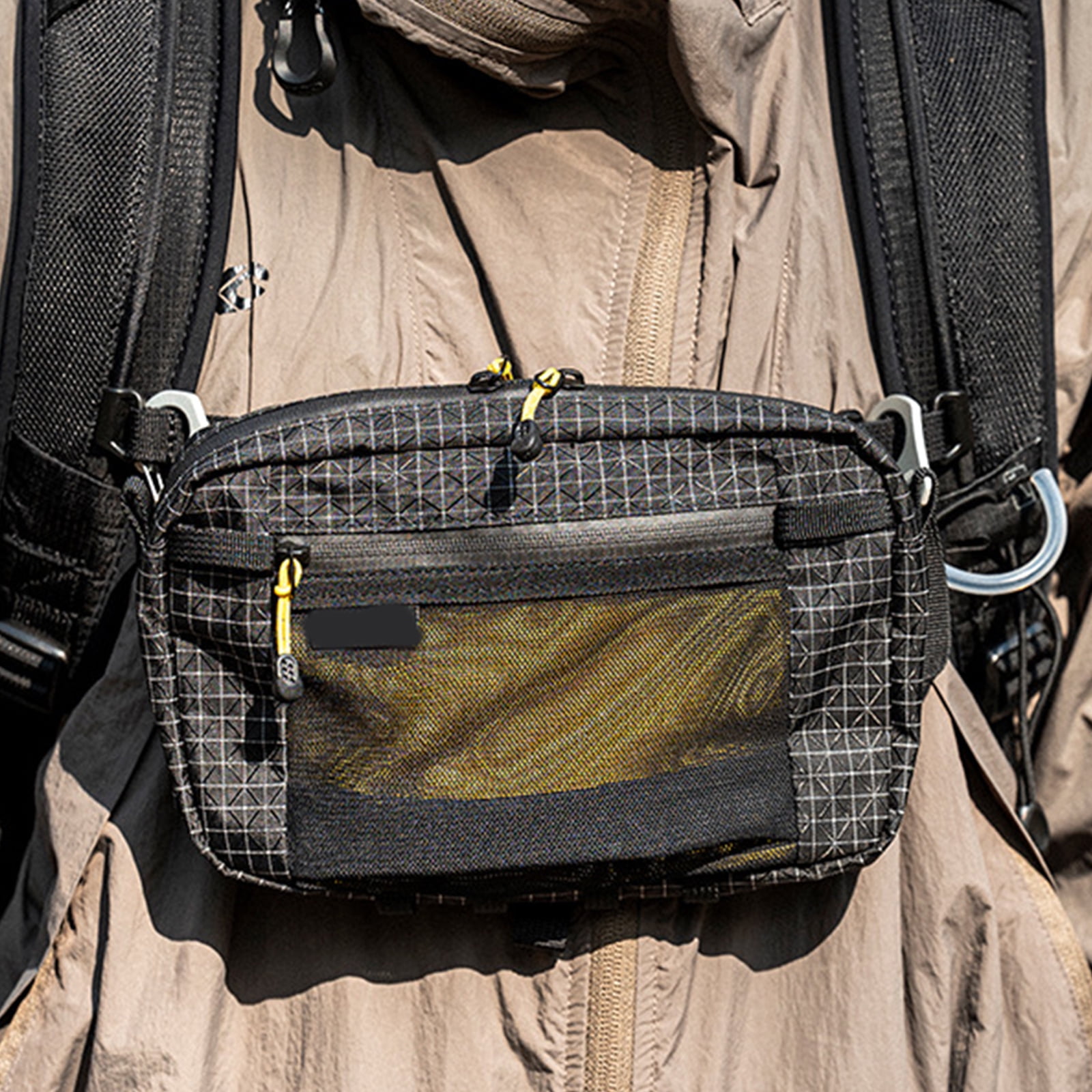 Practical Sport Waist Bag Multifunctional Waist Pack Phone Storage Bag Chest Bag Belt Bag for Running Hiking