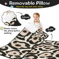 thumbnail image 3 of Beige and Black Leopard Pattern Toddler Nap Mats for Kids Preschool,Sleeping Mat Bag or Kids,Toddler Sleeping Bag,Toddler Nap Mat or Daycare, 3 of 6