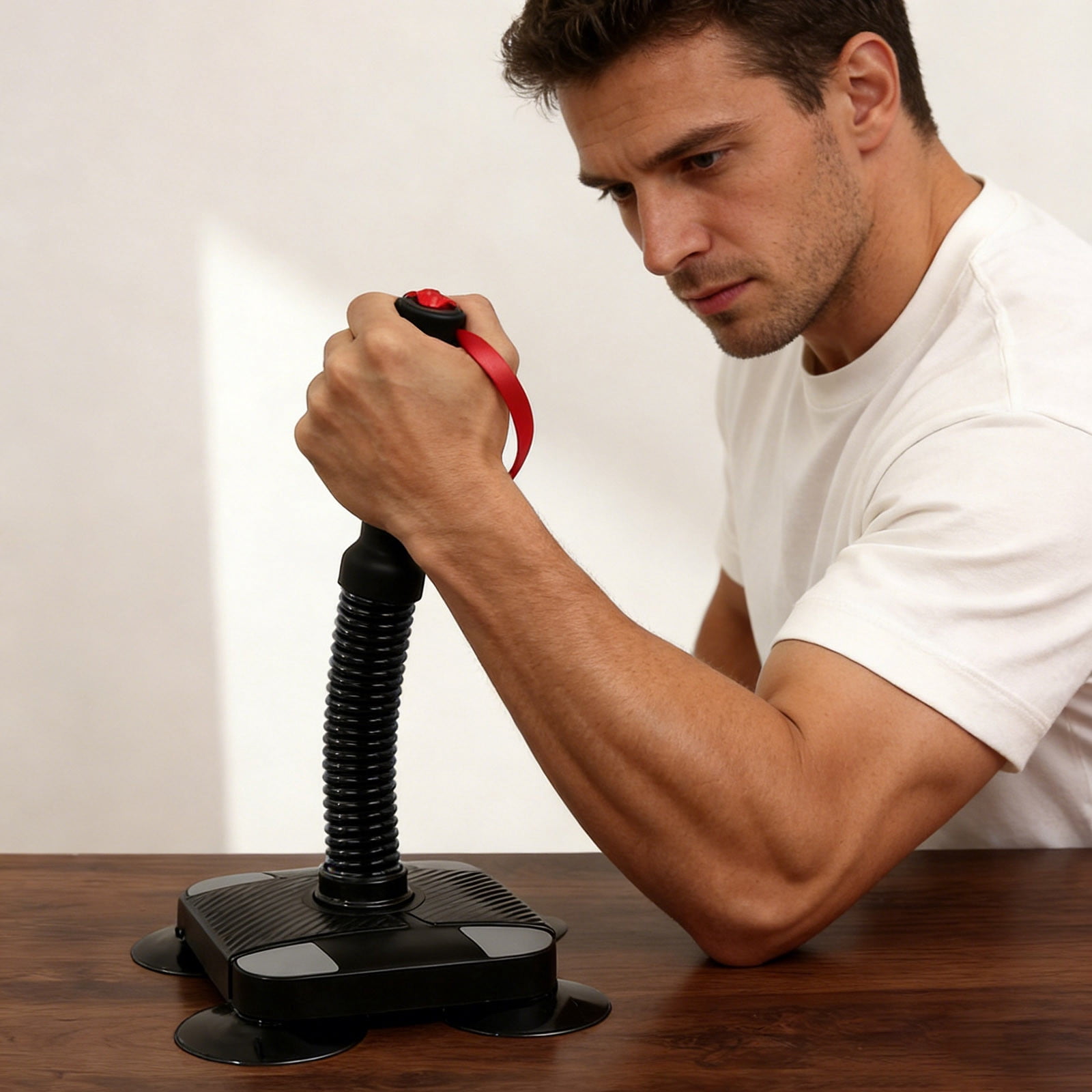 Arm Wrestling Trainer Suction – Cup Professional Wrist Muscle, Strengthener, Women Athletes, Wrestlers Climbers Beginners Rehabilitation Home