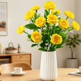 thumbnail image 6 of Clearance Under $5 Artificial Coneflower Spray Artificial Coneflower For Fall Porch Pot,Plastic (F) (1Pc), 6 of 7