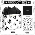 thumbnail image 2 of Dog Paw Print Gift Bags Christmas Paw Print Paper Bags Paw Them Wrapping Bag with Tissue Paper Cards for Girl Boy Kids Dog Themed Birthday Baby Shower Party Supplies, 2 of 4