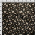 thumbnail image 4 of oneOone Polyester Spandex Brown Fabric Floral Quilting Supplies Print Sewing Fabric By The Yard 56 Inch Wide, 4 of 5