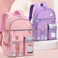 thumbnail image 3 of Mochilas escolares impermeables para niñas y adolescentes, mochilas escolares ligeras con estampado, 2023, 3 of 4