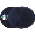 thumbnail image 5 of Solid Flat Brim Bill Fitted Baseball Cap, 5 of 6