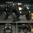 thumbnail image 4 of Patiojoy Bluetooth Kids Ride-on Car 12V Electric Truck w/ 2.4 GHZ Remote Black, 4 of 6