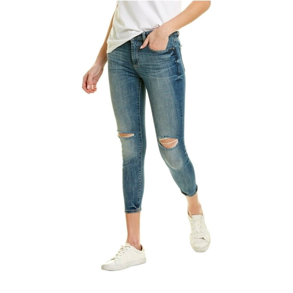 DL1961 Women's Florence Cropped Mid Rise Skinny Jeans, Prospect, 25