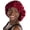 Burgundy (Tie Band), variant on Satin Silk Sleep Bonnet – Double Layer Reversible Hair Wrap - Leopard/Black