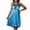 Sky Blue, variant on Women's Satin Nightgown Bow Lace Chemise Sleep Dress with Built in Bra Soft Short Slip Loungewear