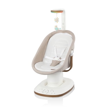 Evenflo Elara 2-in-1 Smart Motion Swing & Soothing Nest, Coastal Coffee