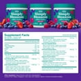 thumbnail image 4 of Simply Blossom Daily Greens & Superfood Powder for Women – Collagen + Probiotics for Digestion, Bloating Relief & Energy – 48 Organic Nutrients, Gut Health Support – Mixed Berry, 30-Day SupplySimply, 4 of 11