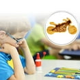 thumbnail image 5 of ZAXARRA Wooden Animal Piggy Bank, Large Enough Coin Saving Money Box, 5 of 5