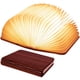 thumbnail image 1 of Lámpara plegable Vergissm de madera para libros, luz LED de 3 colores, 1 of 6