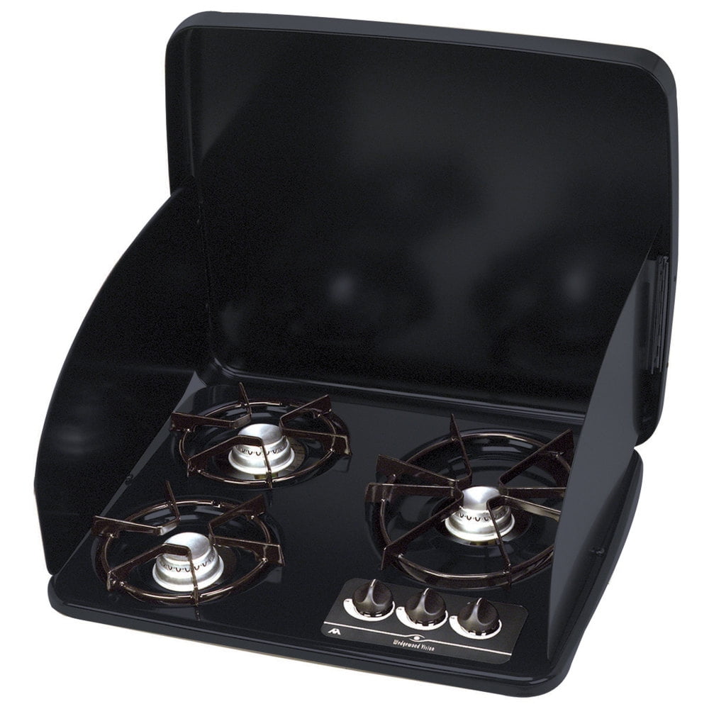 Atwood 56458 TwoBurner Cooktop Cover Black