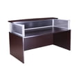 thumbnail image 2 of Symple Stuff Pavone Rectangular Reception Desk, 2 of 3