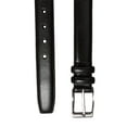 thumbnail image 2 of George Men's Genuine Leather Dress Belt, Black, 32MM, 2 of 2