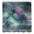 thumbnail image 3 of Ambesonne Psychedelic Shower Curtain, Celestial Cosmic, 69"Wx84"L, Multicolor, 3 of 5