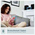 thumbnail image 4 of Panasonic Compact Stereo System with CD Player, Bluetooth, FM Radio and USB with Bass and Treble Control, 20W Stereo System for Home with Remote Control - SC-PM270PP-K (Black), 4 of 6