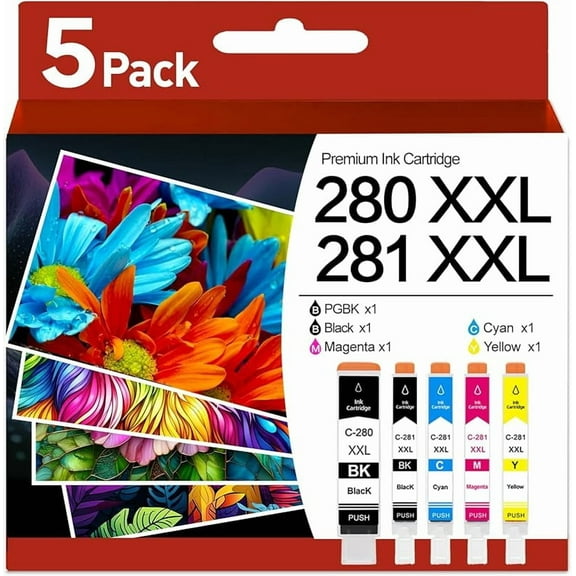 BF 502 Ink Refill Bottles Compatible for Epson 502 Ink Refill Bottles 5 Pack Replacement for Ecotank ET-3850 ET-4760 ET-4850 2850 2760 3760 ET-3830 ET-3843 ET-2750 ET-3750 ET4750 ET-15000 Printer
