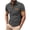 01 Gray, variant on zfwon Mens Polos Shirts Short Sleeve Lightweight Smart Casual Golf Shirt Fashion Lapel Color Block Tops Summer Bussiness Office Button Golf Tennis Tops Comfy Basic Pullover