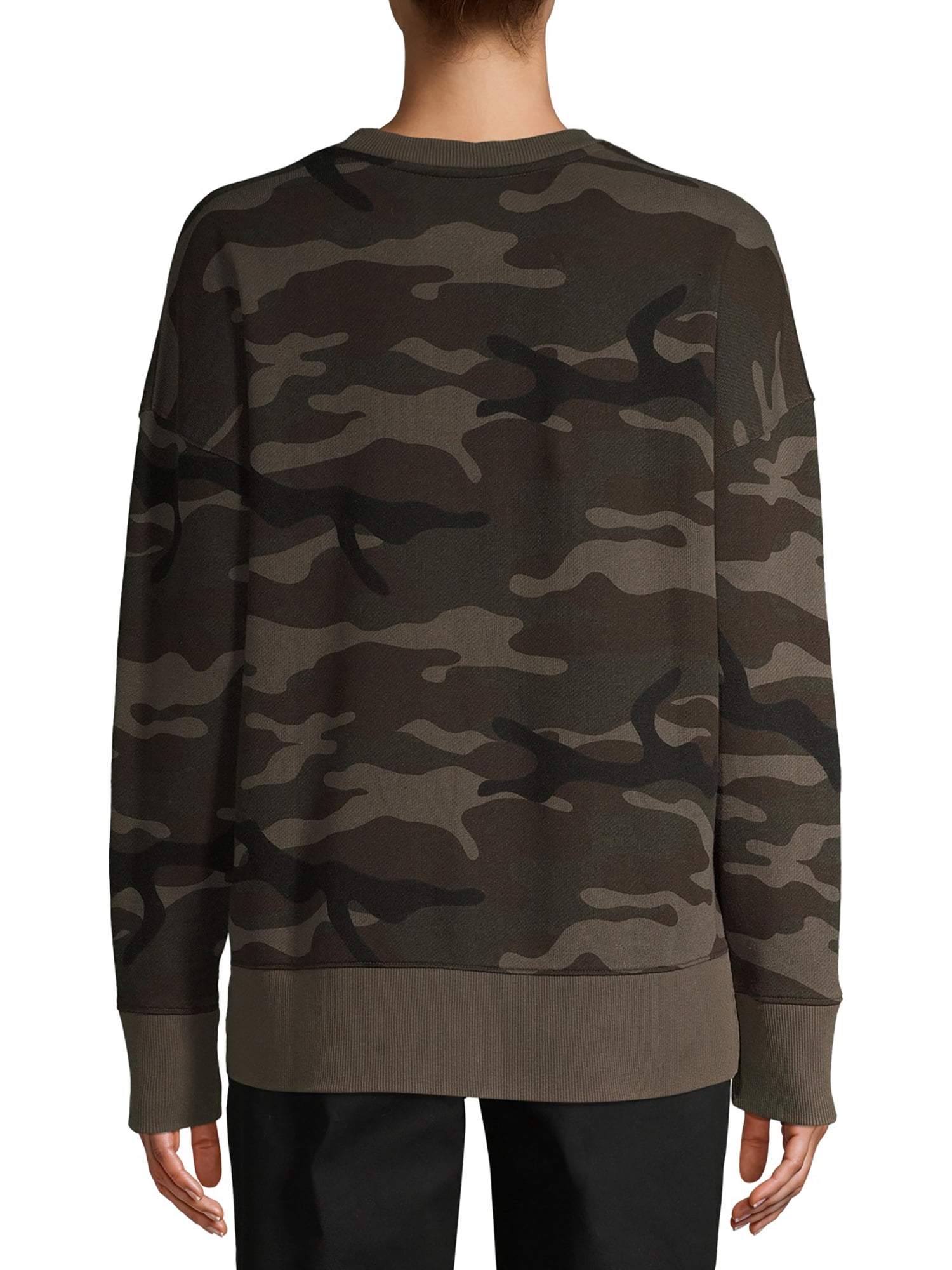Walmart time and tru camo sweatshirt sales