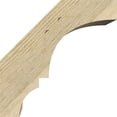 thumbnail image 3 of 6"W x 6"D x 6"H Balboa Rough Sawn Knee Brace, Douglas Fir, 3 of 4