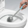 Kugisaki Toilet Brush with Holder Hard Bristles Bathroom Cleaning Bowl