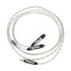 thumbnail image 1 of Cable de repuesto de placa plateada para auriculares, actualización de 36 núcleos, para Sennheiser HD414 HD650 HD600 HD580 HD25 HD535, 1 of 5