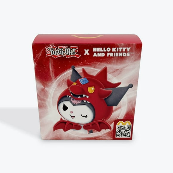 Yu-Gi-Oh x Hello Kitty & Friends x McDonald's Limited Edition Plush – Kuromi as Slifer the Sky Dragon