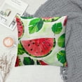 thumbnail image 2 of Whole Watermelons with Slices of Watermelon and Seeds Pattern - Pillow Cases, 2 of 5