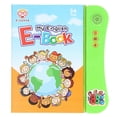 thumbnail image 1 of ABC Sound Book Educational Toy Finger Press Intelligent English Learn Sound Book for 3+ Years Old(Green ), 1 of 4