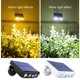 thumbnail image 5 of Wosthever Luz de pared Solar para Patio de casa, pasarela de Patio trasero, lámpara de detección humana, accesorios de iluminación de farola Iluminación y accesorios Caja Negra Blanca, 5 of 6
